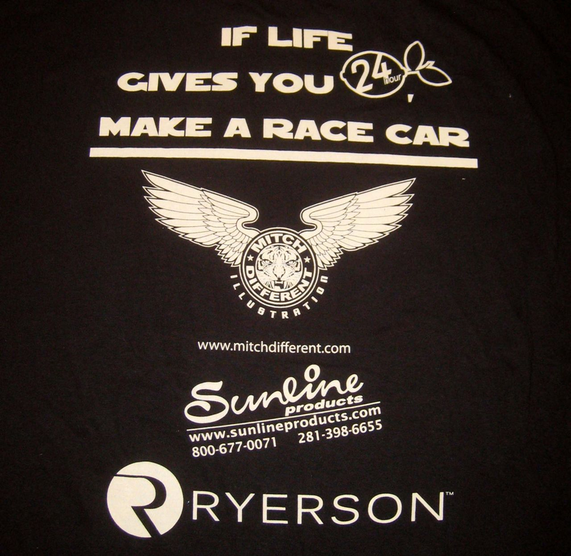 Illustration for article titled Frogmasters And Türbö Schnitzels: The Team Shirts Of The 24 Hours Of LeMons